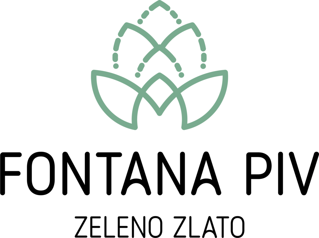 Logotip Fontana piv Zeleno zlato